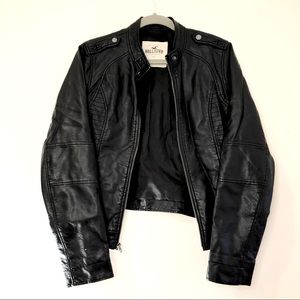 Hollister Leather Jacket